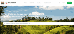 Government of Kenya eCitizen Portal 